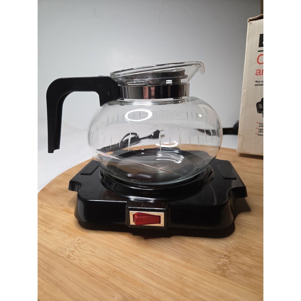 VTG Bunn Home Coffee Warmer and 40 oz Decanter Carafe Set Model BGS